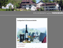 Tablet Screenshot of farnsburg.ch